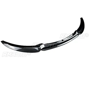 กันชนหน้ารถยนต์สำหรับ BMW ซีรีส์ 1 E82 E88 M Sport 125i 128i 135i 120i 2007-2013 สปอยเลอร์ลิปสปลิตเตอร์ลายคาร์บอนไฟเบอร์ - Product Image 3
