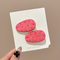 2026 신상품 한국 스타일 수제 믹스 스타일 헤어핀 여성 어린이 여자아이용-뱅스 & 사이드핀