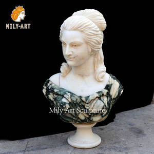 Statue de tête de <span class=keywords><strong>femme</strong></span> <span class=keywords><strong>en</strong></span> <span class=keywords><strong>marbre</strong></span> naturel, taille humaine, décoration de pièce, sculpture de <span class=keywords><strong>femme</strong></span>, <span class=keywords><strong>buste</strong></span> <span class=keywords><strong>en</strong></span> <span class=keywords><strong>marbre</strong></span> - Product Image 3