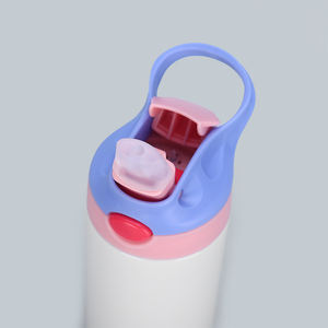 Botella de Agua de Acero Inoxidable Personalizada con Logotipo Sublimado, 12 oz, Vaso Térmico Recto de Acero Inoxidable - Product Image 2