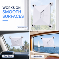 Cubierta Protectora de Silicona para Techo de Auto sin Herramientas con Soportes de Ventosa para Instalación de Starlink Mini en Techo Solar