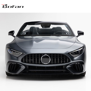 Kit carrosserie style SL63 <span class=keywords><strong>AMG</strong></span> pour <span class=keywords><strong>AMG</strong></span> SL R232 <span class=keywords><strong>2022</strong></span>+ – Pare-chocs avant, diffuseur arrière, jupes latérales – Ajustement direct, ABS non peint - Product Image 6