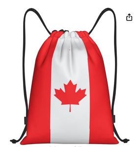 Sac à dos à cordon de serrage de haute qualité avec drapeau national, pour le jour du match de football 2026, 48 pays, sac de sport réglable pour femmes et hommes - Product Image 2