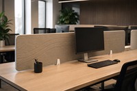 Panneau acoustique en feutre PET pour bureau, séparateur de poste de travail, absorption du son