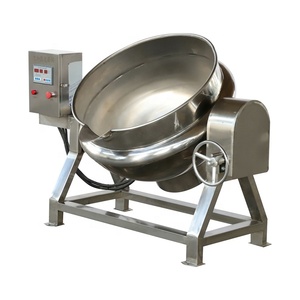 Machine à bouillir les pommes <span class=keywords><strong>de</strong></span> <span class=keywords><strong>terre</strong></span> industrielle <span class=keywords><strong>de</strong></span> haute qualité, chaudière à vapeur à enveloppe, machine à wok, marmite à enveloppe électrique, grande cuisinière avec mélangeur 50l - Product Image 4