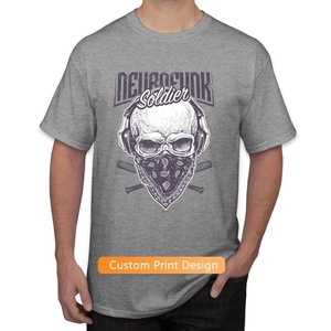 T-shirt en coton tricoté à manches courtes et col rond pour homme, imprimé tendance, grande taille, pour l'été, fabriqué au Pakistan - Product Image 6