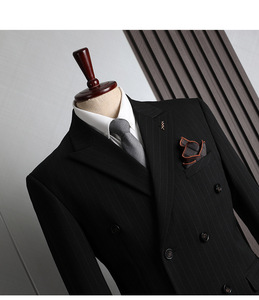 <span class=keywords><strong>Blazer</strong></span> di alta qualità per <span class=keywords><strong>uomo</strong></span> <span class=keywords><strong>blazer</strong></span> <span class=keywords><strong>doppiopetto</strong></span> Hommes per Groomsmen taglie forti da <span class=keywords><strong>uomo</strong></span> - Product Image 4