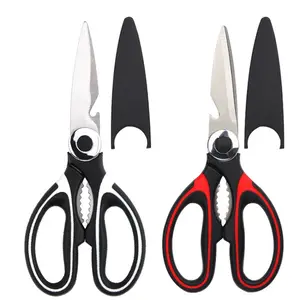 High Quality Multipurpose Utility Stainless Steel Heavy Duty Cooking Shears Kitchen Scissors with Cover