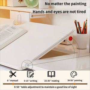 <span class=keywords><strong>โต๊ะ</strong></span><span class=keywords><strong>เขียน</strong></span><span class=keywords><strong>หนังสือ</strong></span><span class=keywords><strong>เด็ก</strong></span>ปรับระดับความสูงได้ ออกแบบตามหลักสรีรศาสตร์ พร้อมที่เก็บ<span class=keywords><strong>หนังสือ</strong></span> ปรับมุมได้ เหมาะสำหรับเด็กเรียนและทำการบ้าน - Product Image 4