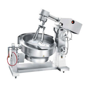 Wok de sauté inclinable économe en énergie pour la cuisine centrale, agitation automatique et décharge hydraulique inclinable - Product Image 1