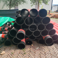 Tuyau hydraulique haute pression en caoutchouc NBR Yongyi 102 mm, épaisseur de paroi 9,8 mm, résistant à l'usure, à la corrosion et à haute résistance