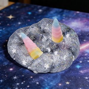 Kit de <span class=keywords><strong>slime</strong></span> DIY sur le thème de la <span class=keywords><strong>licorne</strong></span>, colle à bulles en boue cristalline, jouet artisanal anti-stress pour enfants - Product Image 5