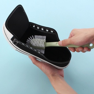 Cepillo para Zapatos Multifuncional de Cinco Lados, Cerdas Duras y Suaves de Doble Cara, Sin Ángulos Muertos, Cepillos de Limpieza para el Hogar - Product Image 3
