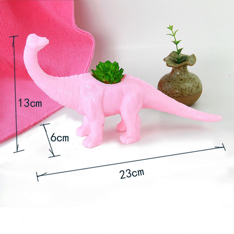 Vaso Per Piante Grasse A Forma Di Dinosauro In Ceramica - Portavaso Originale Con Foro Di Drenaggio E Sottovaso, Decorazione Fai Da Te Per Cactus E Bonsai, Regalo Creativo