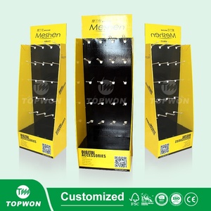 Tùy chỉnh siêu thị bán lẻ kệ trưng bày các tông hiển thị sàn Kệ Công cụ phần cứng Scissor hiển thị các tông đứng - Product Image 3