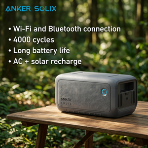 Anker SOLIX BP2000 2048Wh 2400W ได้รับการรับรองมาตรฐาน CE RoHS ปลั๊ก EU UK สำหรับแคมป์ปิ้ง รถบ้าน และใช้สำรองไฟกลางแจ้ง - Product Image 1