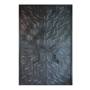 Copper <strong>Back</strong> Panel Cast Aluminum Front <strong>Door</strong> Exterior Opening Push and Pull <strong>Door</strong> - Product Image 1