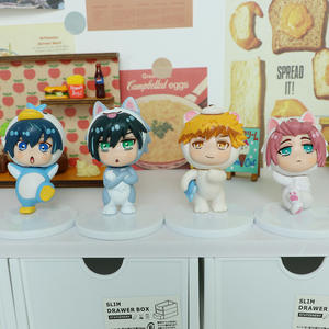 8 unids/set estatuas de <span class=keywords><strong>Manga</strong></span> Figura <span class=keywords><strong>Blue</strong></span> <span class=keywords><strong>Lock</strong></span> Isagi Yoichi PVC Anime figura para Catcher Egg Box Gashapon juego máquina Premio Juguetes - Product Image 4