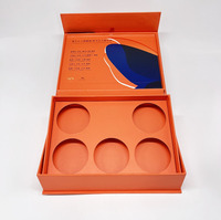 Boîte d'emballage de parfum en papier de qualité supérieure personnalisée de luxe Boîte d'emballage de magnétisme pour cosmétiques de luxe
