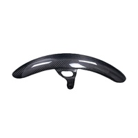 Accessoires de coque de garde-boue avant en fibre de carbone 3K modifiée pour moto Harley Street Fighter 107/114