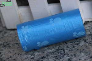 Biodegradable <b>Compostable</b> Poop Dog <b>Bag</b> With Handles on a Roll Doggie Poop <b>Bags</b> for Sale Dog - Product Image 6