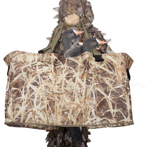 Borsa Impermeabile in Poliestere per Richiami di Oche con Motivo Mimetico, Grande Capacità con Fori per Picchetti, Design Resistente - Product Image 5