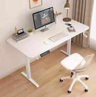 Bureau debout moderne extensible en métal réglable avec roulettes pour la maison et les petits espaces, table pour ordinateur portable