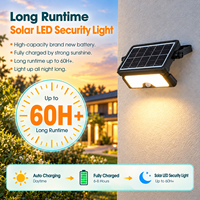 Lumière solaire LED multifonctionnelle pour extérieur, étanche IP65, avec garantie de 3 ans, 3000K 4000K 6000K, pour diverses applications extérieures