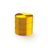 6mm D Arbre Trou Rond 30mm Aluminium Poli Or Anodisé Potentiomètre Bouton pour Encodeur Rotatif
