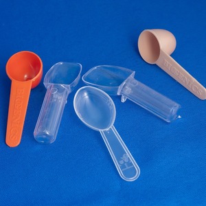 OEM Round PP <b>Measuring</b> Scoop with Ergonomic Handle for Protein Powder, Nutritional Supplements, Cosmetic & Personal Care Filling - Product Image 3