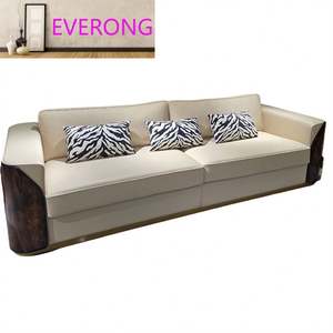 Fauteuil lounge en bois <span class=keywords><strong>de</strong></span> <span class=keywords><strong>noyer</strong></span> italien <span class=keywords><strong>de</strong></span> luxe, contemporain, rembourré en cuir, doux et confortable pour salon, appartement, villa - Product Image 6