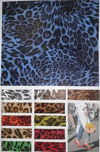 Vente en gros similicuir synthétique imprimé peau d'animal similicuir PU de créateur pour sac artisanat coussin siège <span class=keywords><strong>portefeuille</strong></span> - Product Image 6