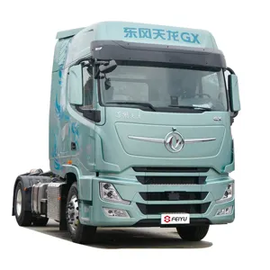 Dongfeng Tianlong 4*2 tractor Selling second-hand trailers at a low price Ultra fuel-efficient