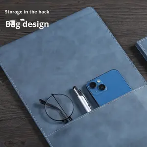 Clip magnétique A4 en PU - Clip pour réunion de gestionnaires et menu d'hôtel - Planche à écrire - Sous-verre - Clip pour mémo avec logo - Cadeau - Product Image 2