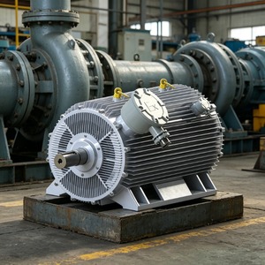 Motor de Inducción Trifásico Síncrono de Imán Permanente de Bajo Ruido, 3000W, Frecuencia Variable - Product Image 6