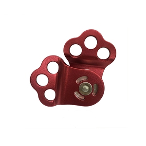 Polea de aluminio de 30 kN, accesorio Triple de rodamiento de bolas de Adventure Park con certificado CE - Product Image 4