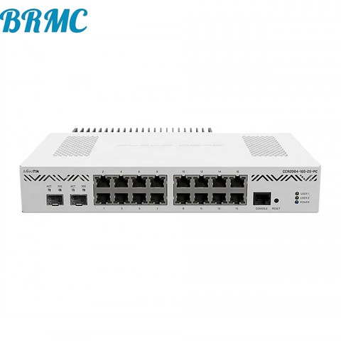 Original New  CCR2004-16G-2S+PC 16 Gigabit 2 Gigabit Optical Port Smart Router CCR2004-16G-2S+PC