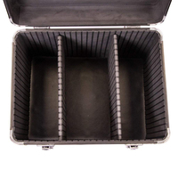 Boîte de toilettage de cheval étanche professionnelle avec diviseurs EVA personnalisable OEM/ODM mallette à outils rigide en aluminium