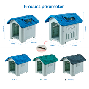 Produttori all'ingrosso di plastica impermeabile per esterni rimovibile per la pulizia delle gabbie per cani - Product Image 4
