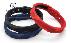 Heath gelang energi positif energi bio magnetik pria, gelang silikon Germanium ekstrim untuk pria - Product Image 4