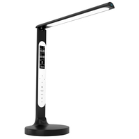 Lámpara de escritorio moderna de lujo, portátil, inalámbrica, usb, led, para mesa de ordenador, portátil, para dormitorio