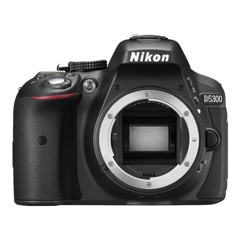 Câmeras usadas para nikon d5300 24.2 mp, câmera cmos digital slr com wi-fi embutido e corpo com gps somente d5300