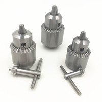 Mandrins de perçage en acier inoxydable Borui à 3 mors, précision HRC41-42 inférieure à 0,16 mm pour fraiseuse