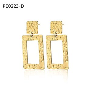 ต่างหูแฟชั่น PE0223 สำหรับผู้หญิง เครื่องประดับคุณภาพสูง - Product Image 2