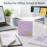 Bloc-notes autocollants découpés sur mesure, personnalisés, pour journal, scrapbooking, marquage de bureau, papeterie