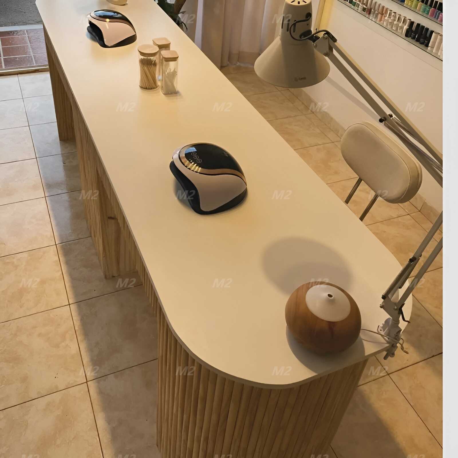 double manicure table