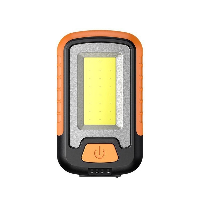 LED Rechargeable Magnetic COB Handheld Inspection Flashlight IP55 Waterproof 180 Beam Angle 4100K Neutral White Work Light