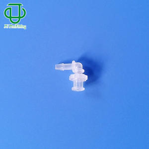 Conector Hembra Luer Lock de PP JUPlasFitting, Conexión en Codo de 1/4 Pulgada para Tuberías de Fluidos Médicos - Product Image 3