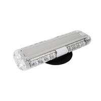 Magnetische LED Mini-Warnleuchte 24LED 360° °   Hochsichtbare Stroboskop-Notbeleuchtung Modulares Design für Bauarbeiten und Abschleppwagen