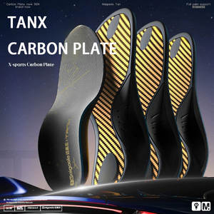 Rave Reviews Plantilla de placa de fibra de carbono dorada Soporte de arco Mayor resistencia Dureza Elasticidad Almohadilla de zapato <span class=keywords><strong>para</strong></span> deportes de alta intensidad - Product Image 6